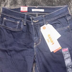 Levi's Women's Dark Blue Skinny Jeans